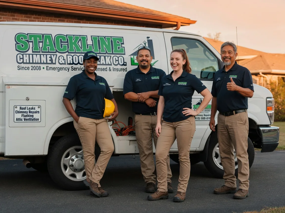 Chimney flashing repair company in Pitkin, LA